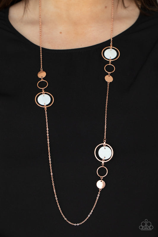 Laguna Lounge (Copper Necklace) by Paparazzi Accessories
