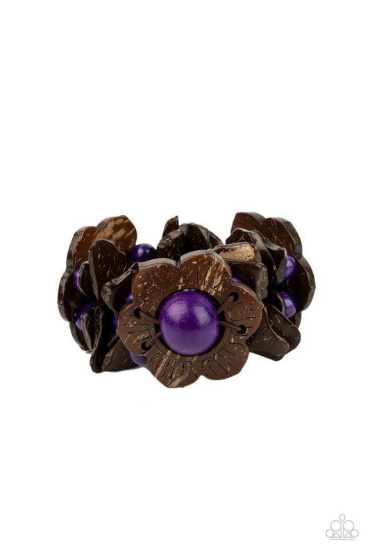 Mediterranean Mangrove (Purple Bracelet) by Paparazzi Accessories