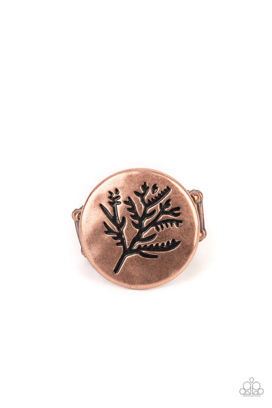 Branched Out Beauty (Copper Ring) by Paparazzi Accessories