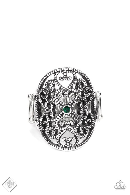 Imperial Icon (Green Ring) by Paparazzi Accessories