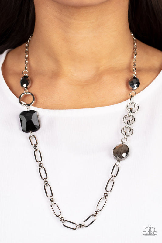 Famous And Fabulous (Black Necklace) by Paparazzi Accessories