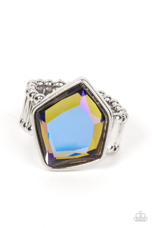 Abstract Escapade (Multicolored Ring) by Paparazzi Accessories