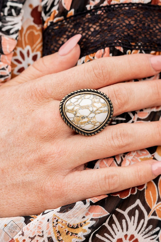 Take The High Rodeo (Brass Ring) by Paparazzi Accessories