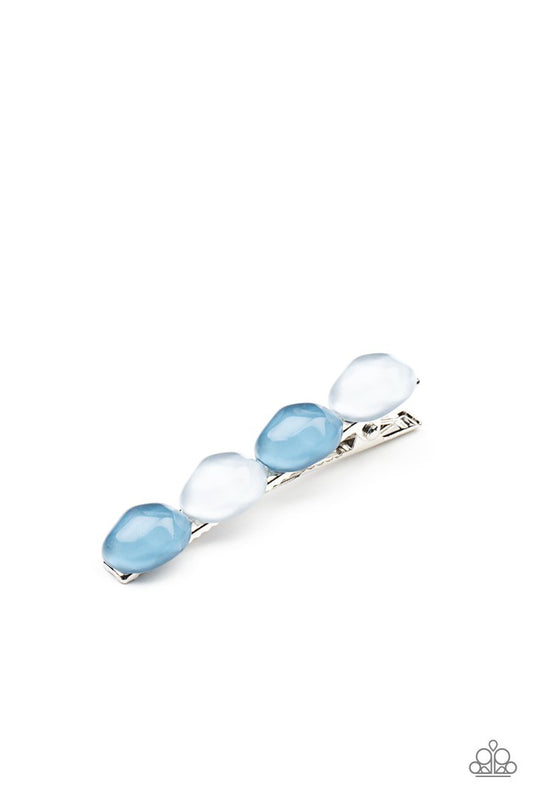 Bubbly Reflections (Blue Hair Clip) by Paparazzi Accessories