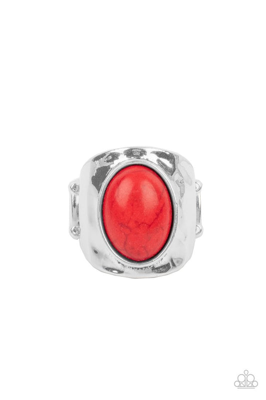 Elemental Essence (Red Ring) by Paparazzi Accessories