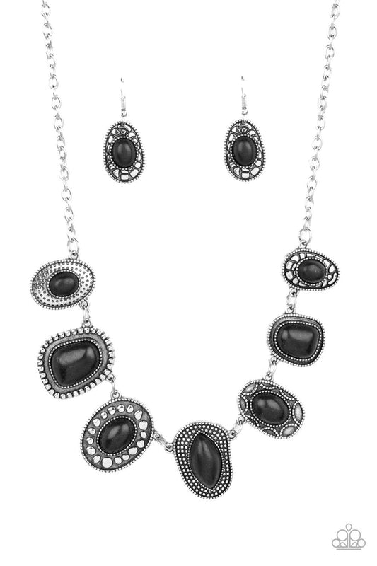 Albuquerque Artisan (Black Necklace) by Paparazzi Accessories