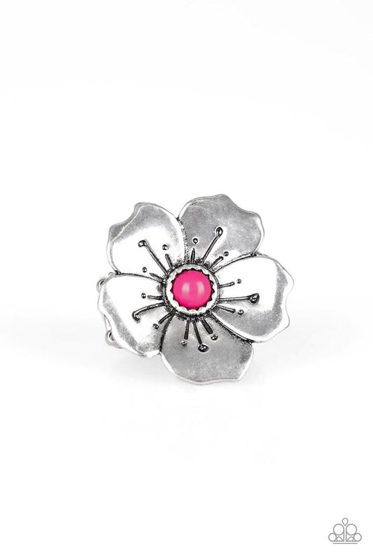 Boho Blossom (Pink Ring) by Paparazzi Accessories