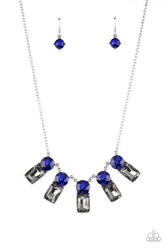 Celestial Royal (Blue Necklace) by Paparazzi Accessories