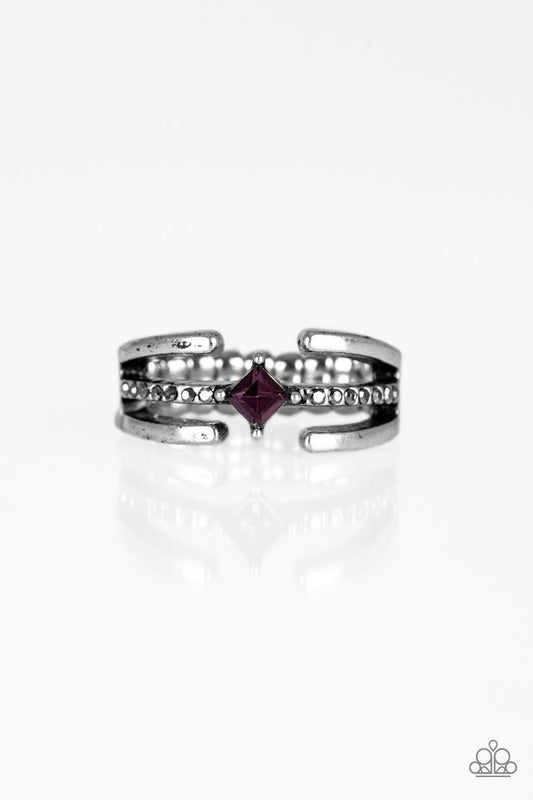 City Center (Purple Ring) by Paparazzi Accessories
