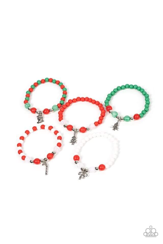 Starlet Shimmer holiday charm bracelets