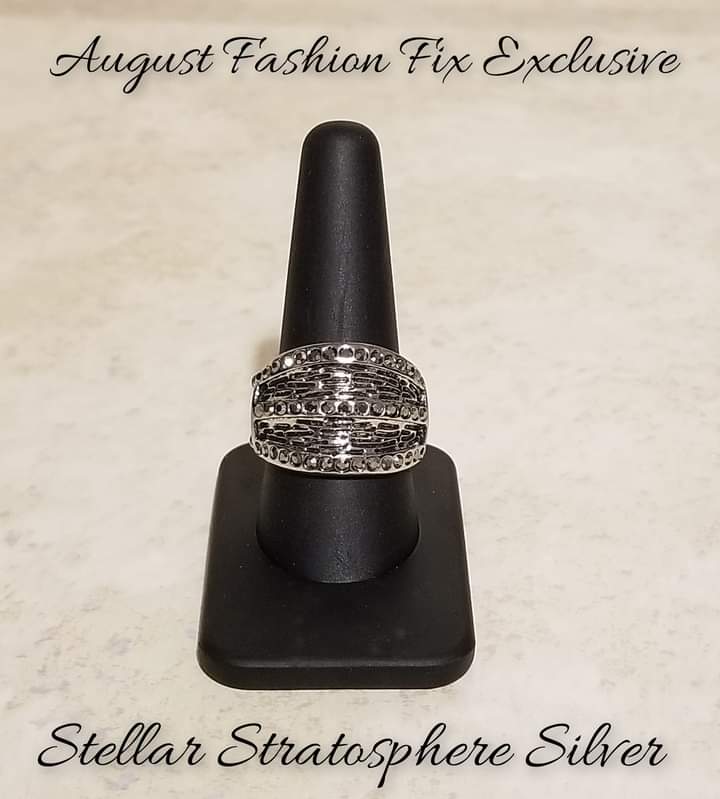 Stellar Stratosphere (Silver Ring) by Paparazzi Accessories