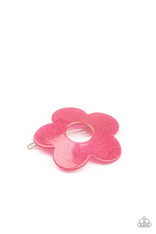 Flower Child Garden (Pink Hair Clip) by Paparazzi Accessories