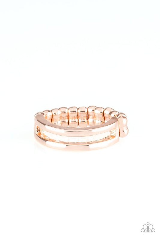 I Need Space (Rose Gold Ring) by Paparazzi Accessories