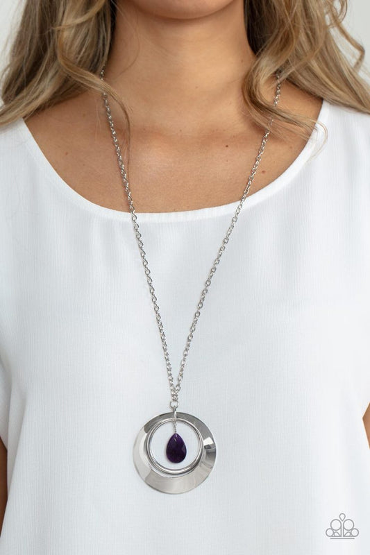 Inner Tranquility (Purple Necklace) by Paparazzi Accessories