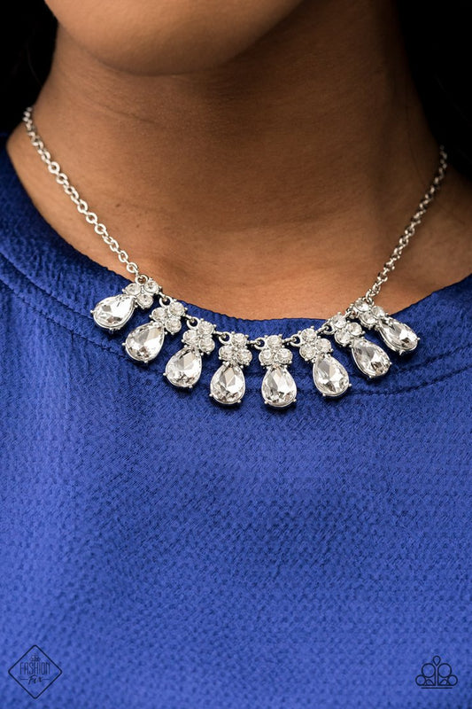 Sparkly Ever After (White Necklace) by Paparazzi Accessories