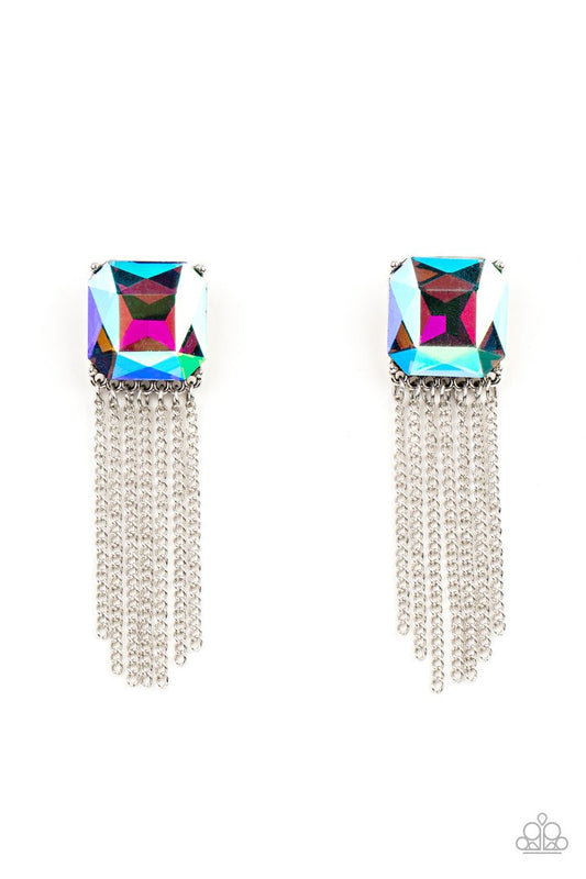 Supernova Novelty (Multicolored Earrings) by Paparazzi Accessories